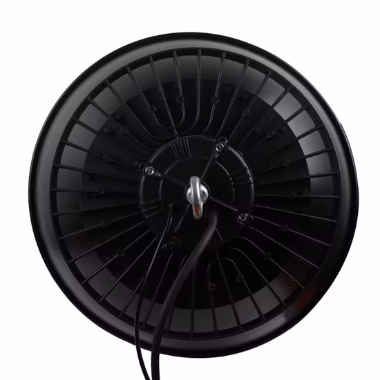 램프 갓이 있는 200W LED 하이 베이 램프